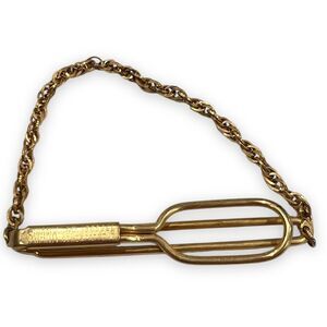 Vintage Swank Tie Clip Gold‎ Tone No. 1865995